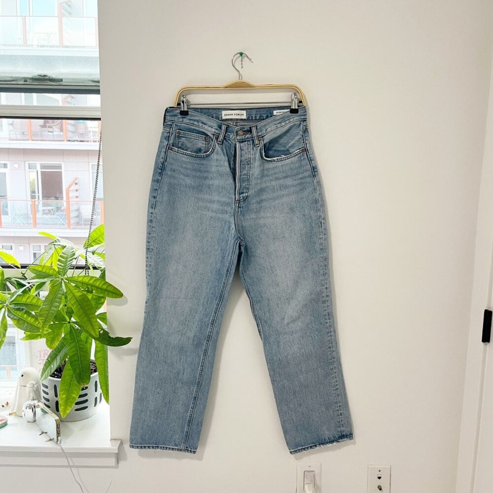 Denim Forum The Joni High Rise Loose Jeans Size 29